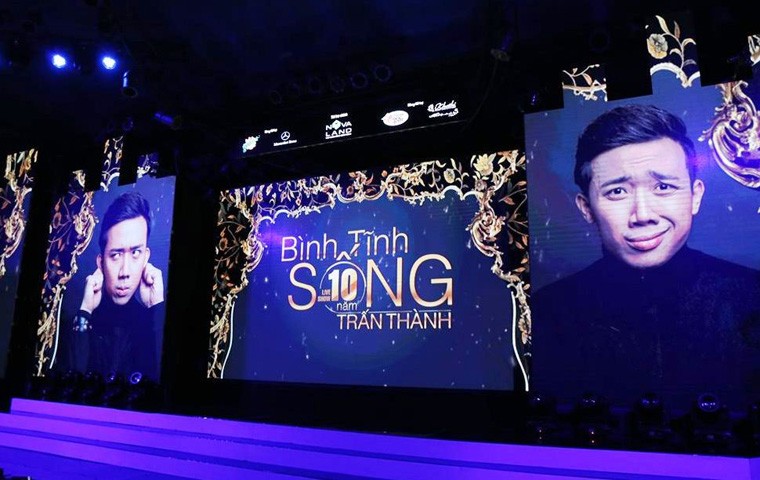 Tran Thanh lien tuc gia gai trong liveshow Binh tinh song
